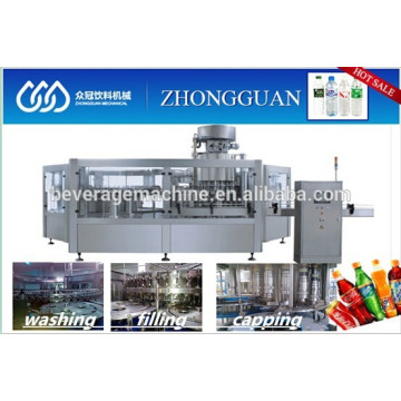 Gas Water Carbonated Drink Filling Machinery Production line